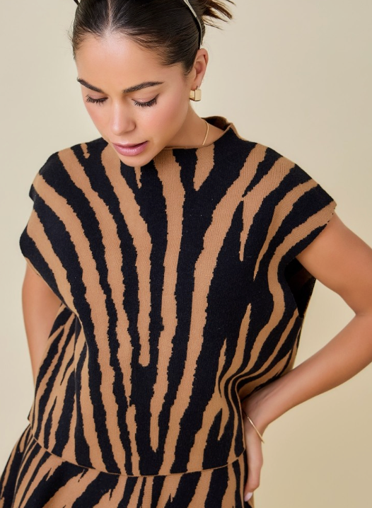 DM LANDRY TIGER TOP