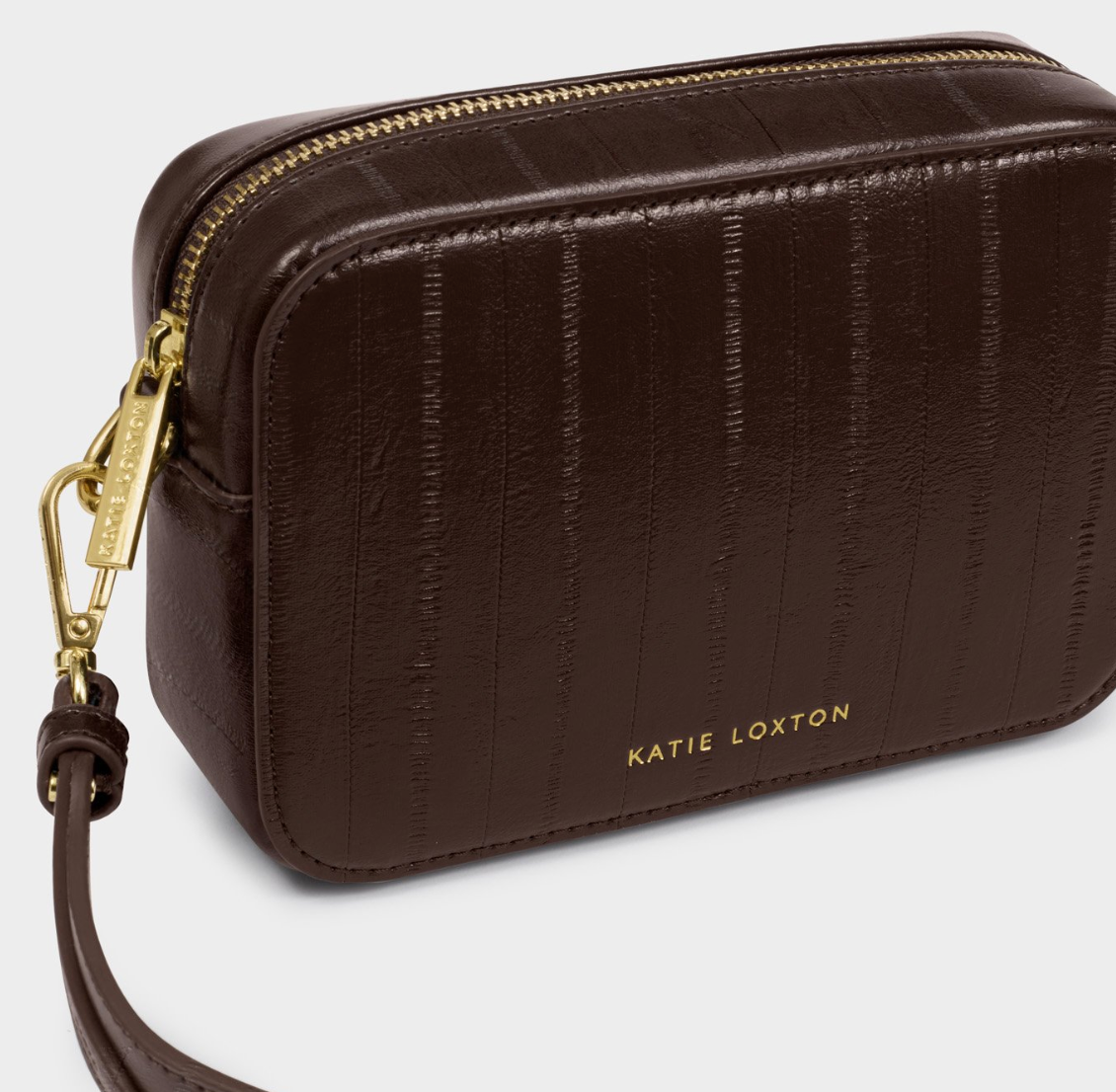KL AVERY CROSSBODY CHOC EEL