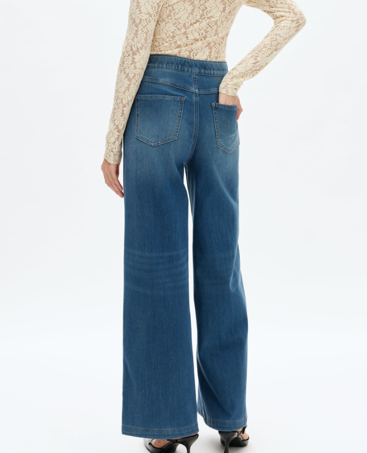 BY STRETCH WIDE LEG