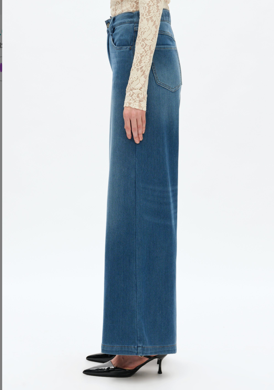 BY STRETCH WIDE LEG