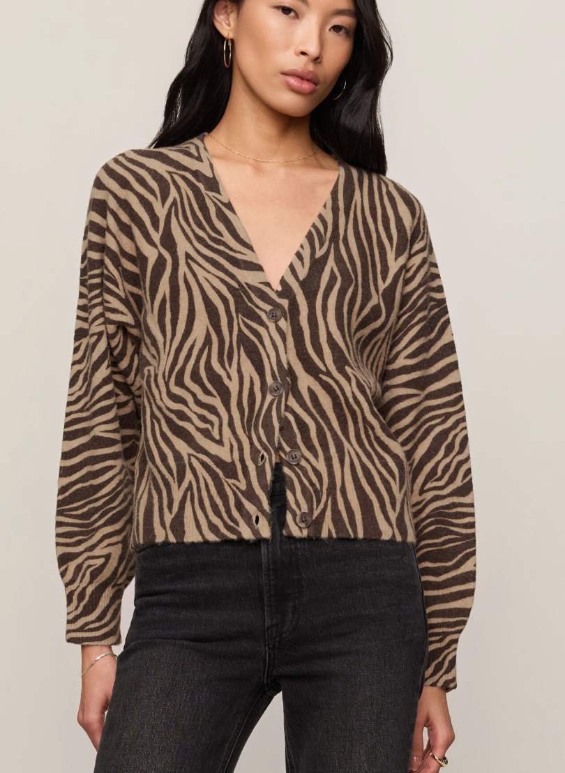 SZ ALL IN WILD CARDI