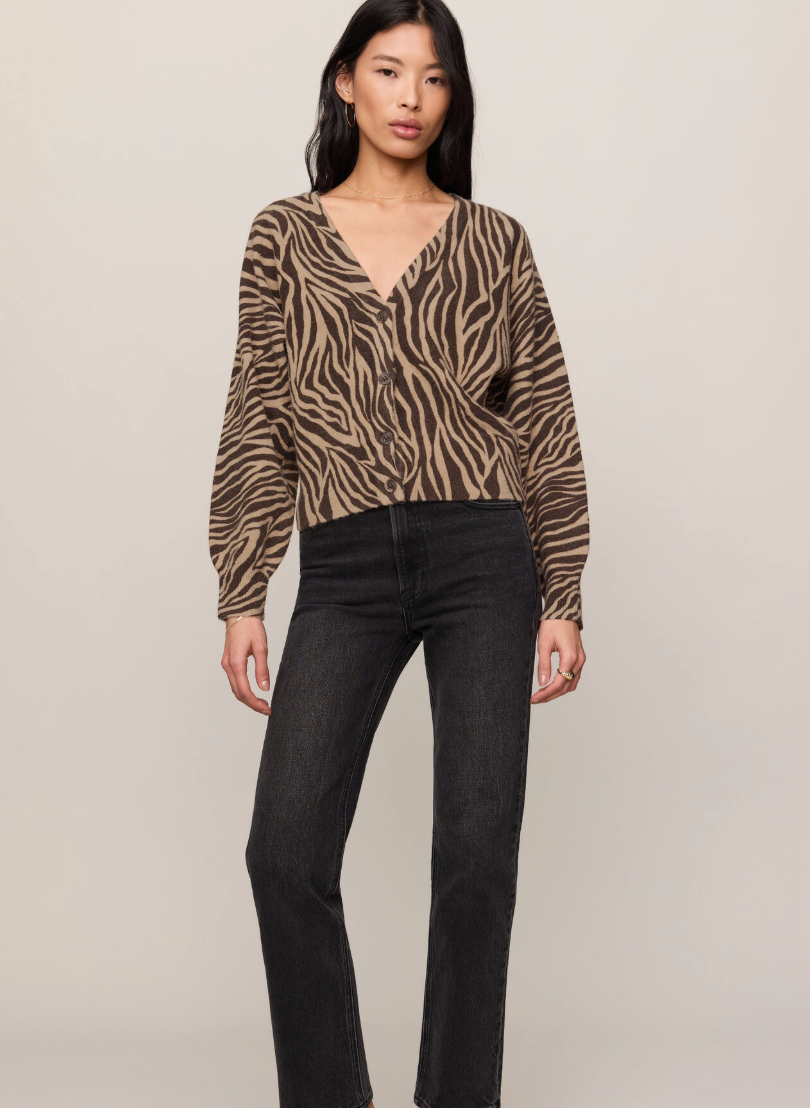 SZ ALL IN WILD CARDI