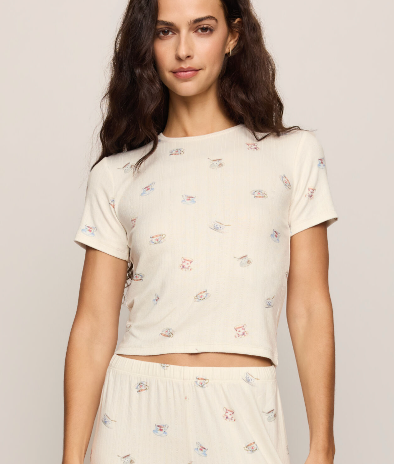SZ TEA TIME PJ SHORT SET