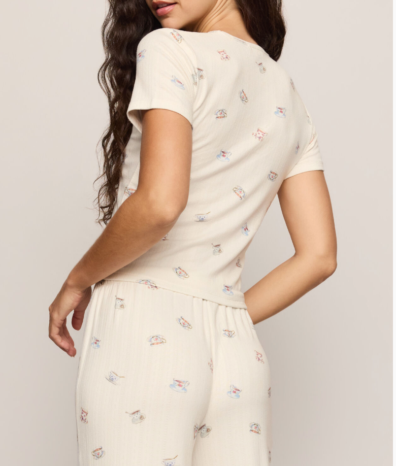 SZ TEA TIME PJ SHORT SET