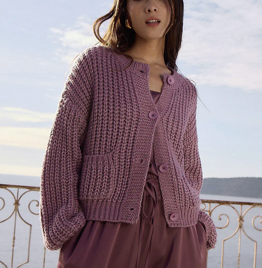 MB KAYLYN MAUVE CARDI