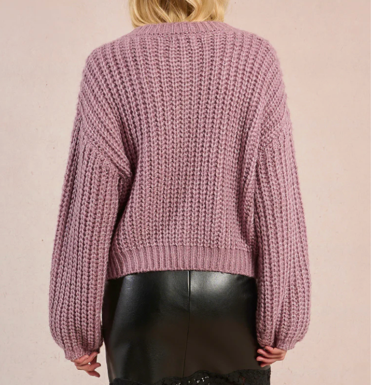 MB KAYLYN MAUVE CARDI