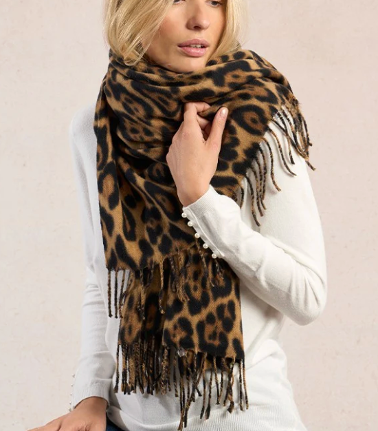 MB  LEOP SCARF