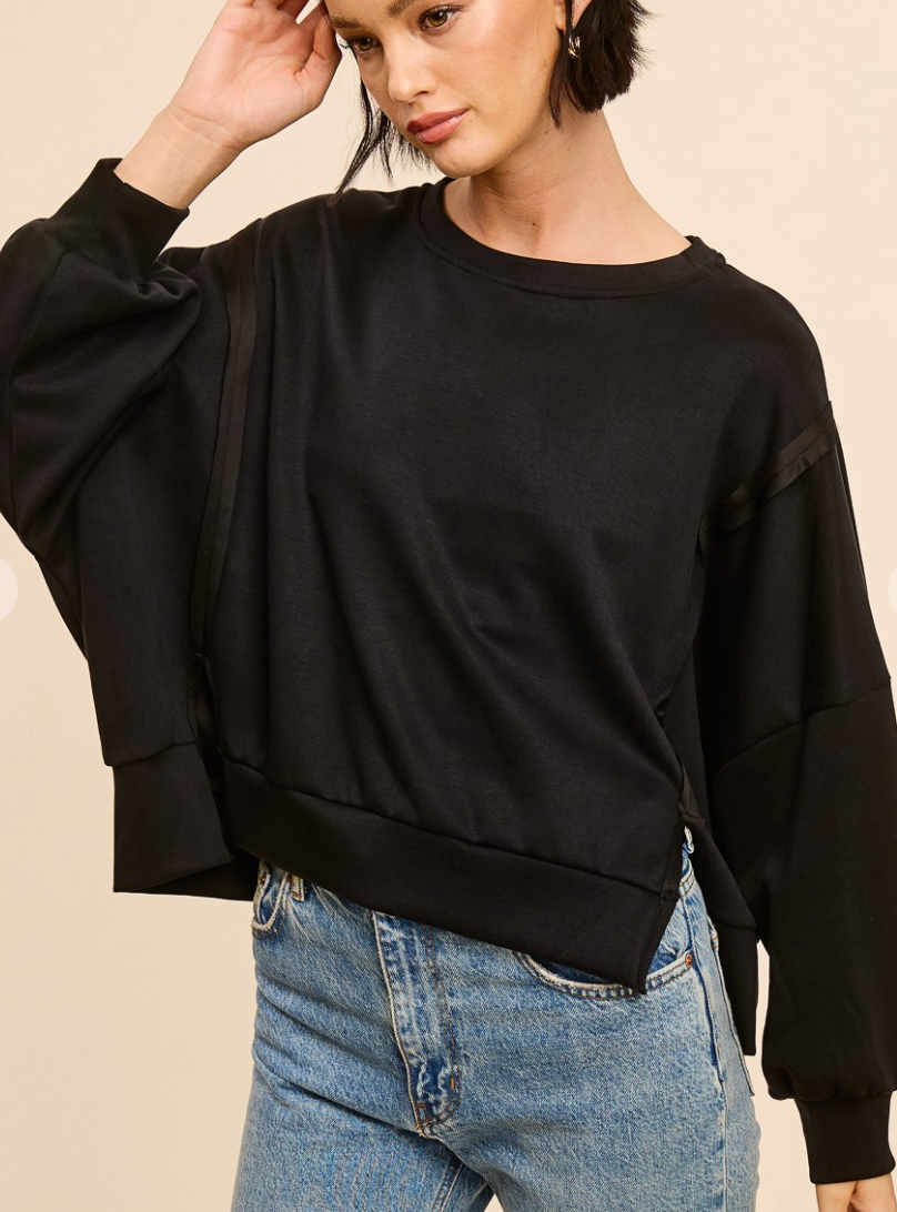AC BLK PULLOVER