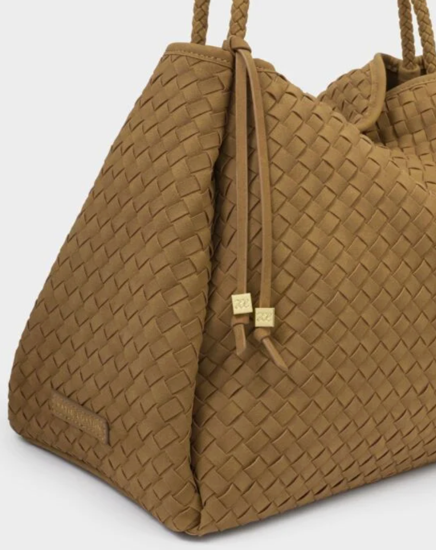KL NOVA LARGE CARAMEL SUEDETTE