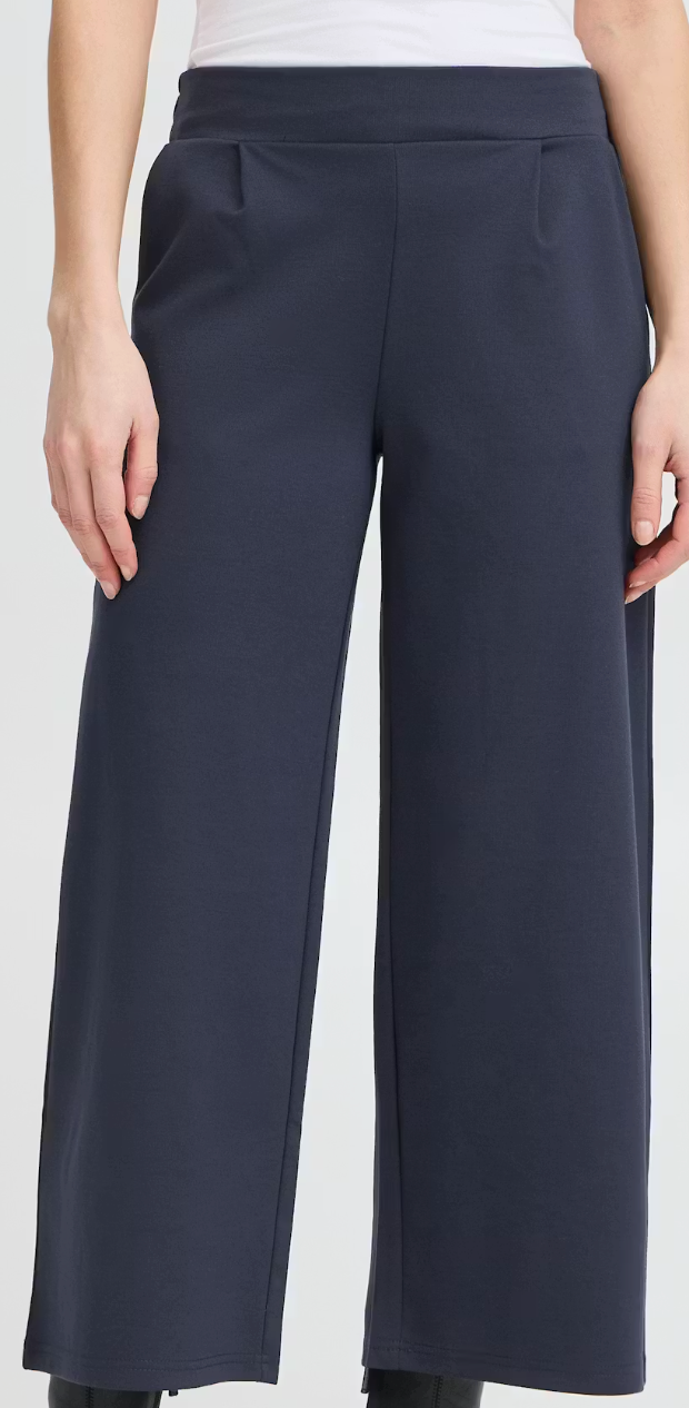 IC  KATE NAVY WIDE LEG PNT
