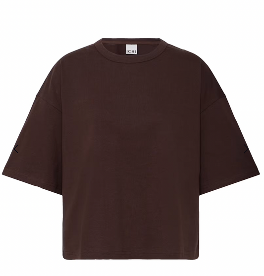 IH OVERSIZED TEE BRWN