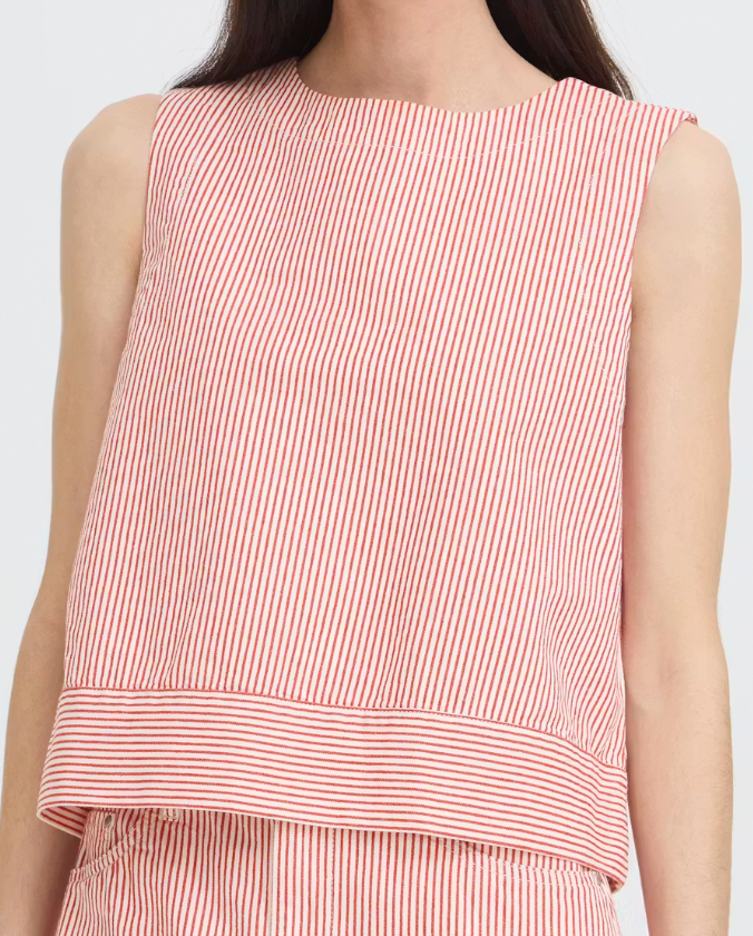 BY PINSTRIPE TOP