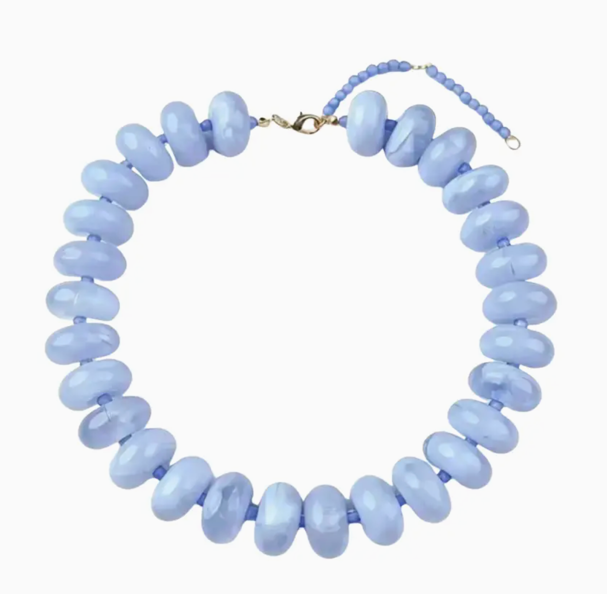 HV VAL BEADED NCKLCE