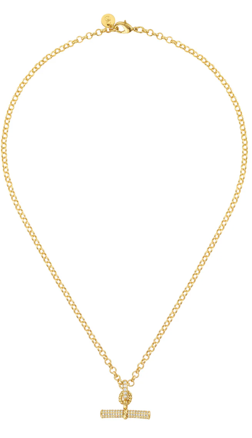 KD LAUREL TOGGLE NCKLCE