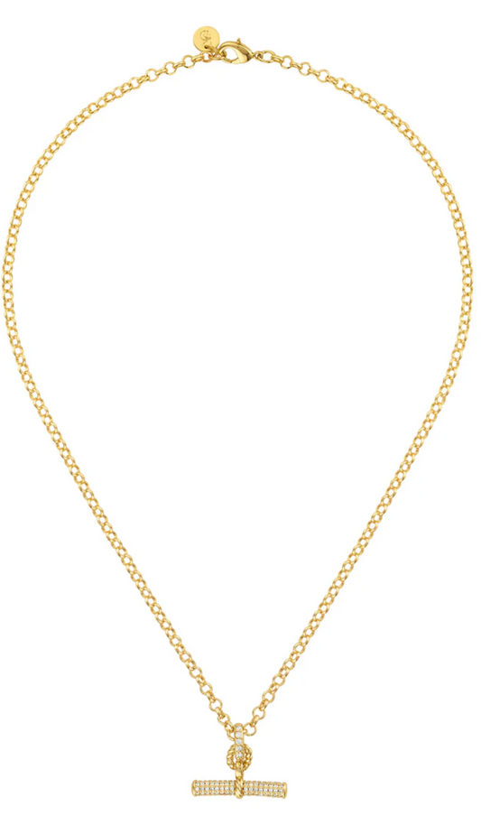 KD LAUREL TOGGLE NCKLCE