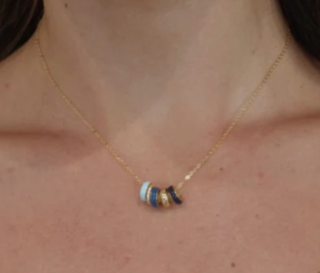 SH ILONA BLUE NCKLCE