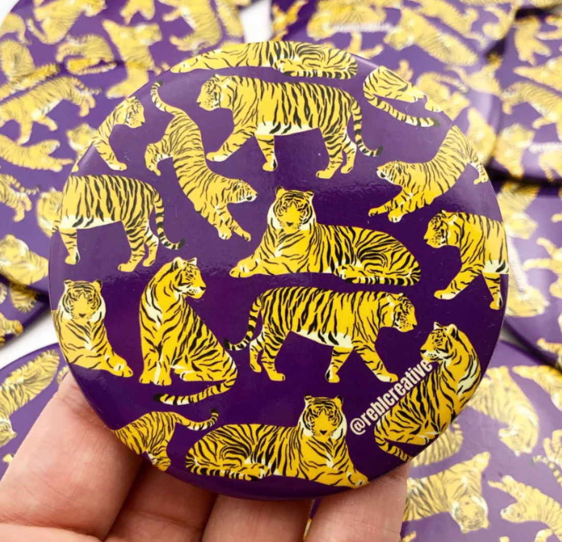 RC TIGER LARGE BUTTON