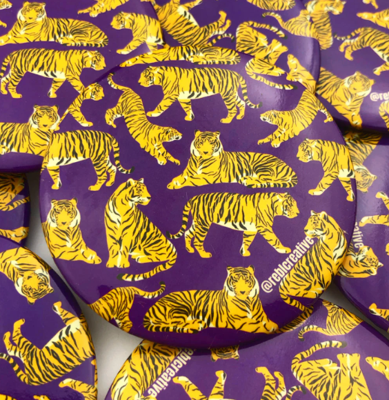 RC TIGER LARGE BUTTON