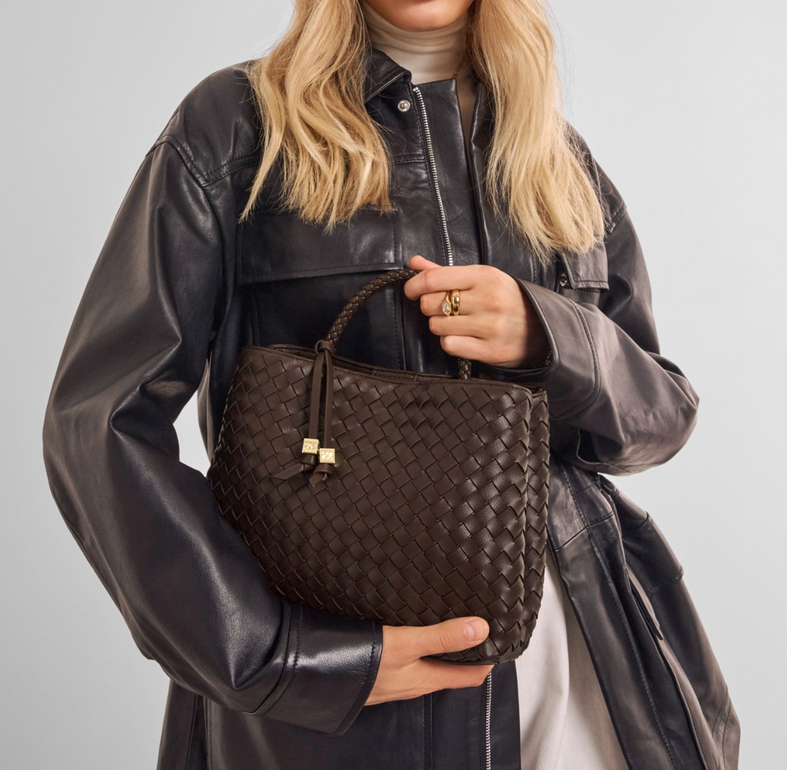 KL NOVA CHOC TOP HANDLE BAG