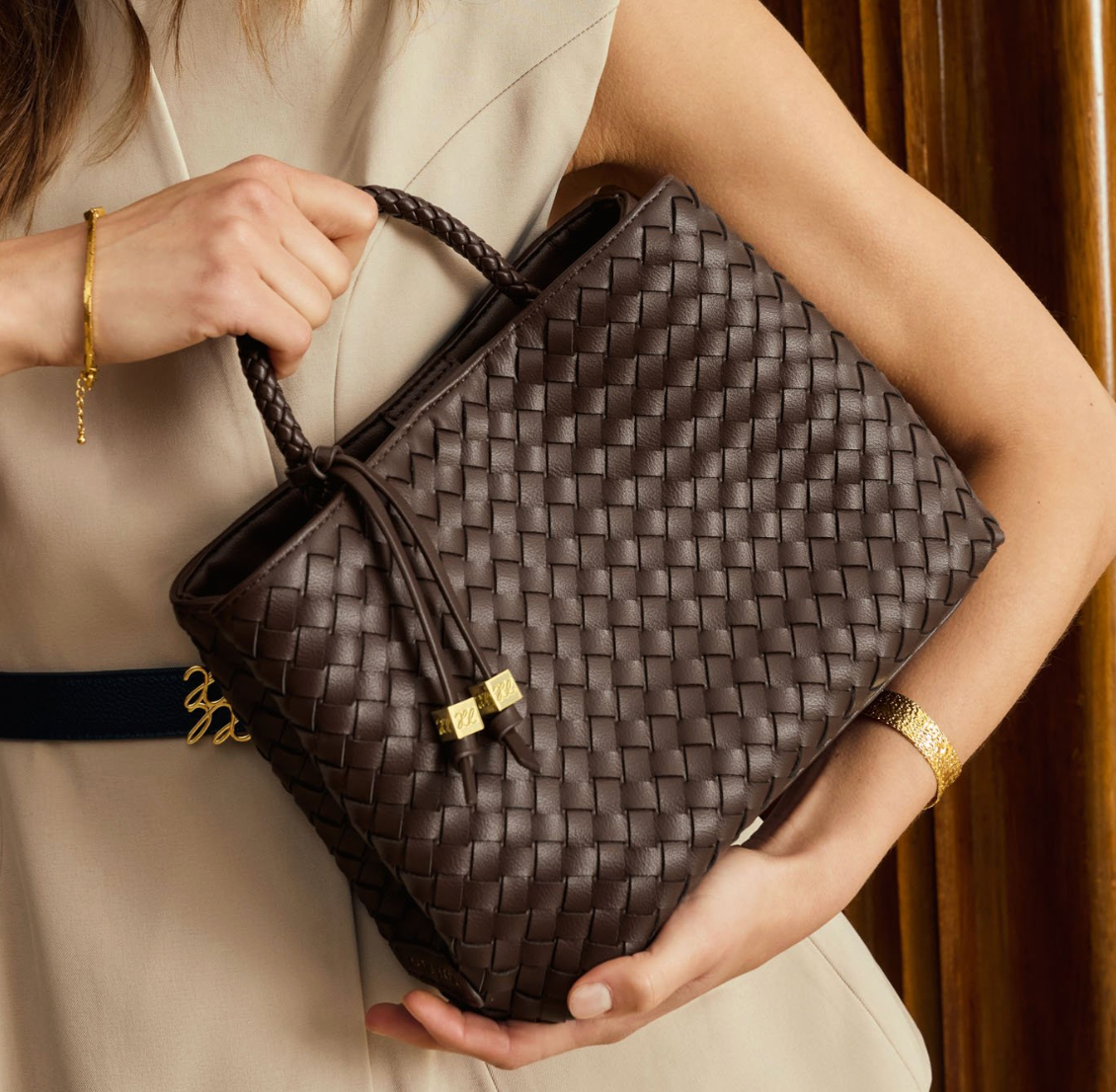 KL NOVA CHOC TOP HANDLE BAG