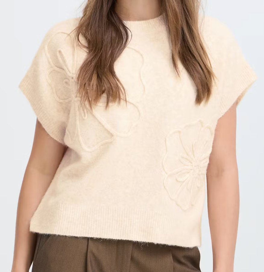 BY FLOWER SWTR TOP
