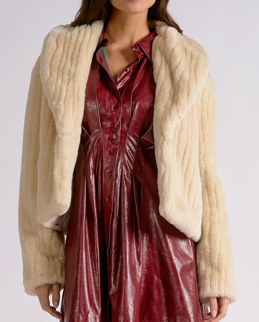 LE LESLIE FUR JACKET