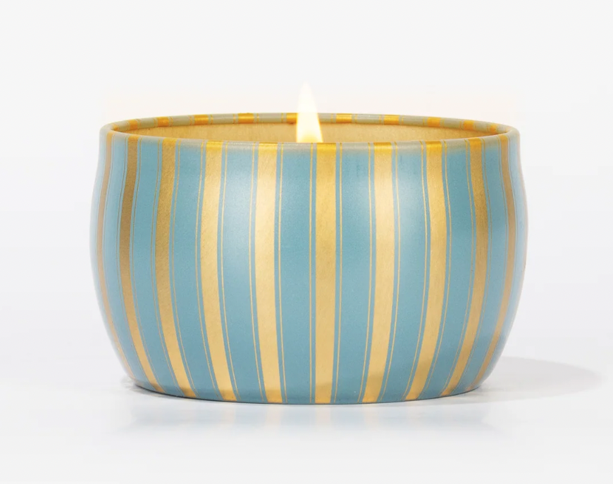 VOTIVO ICY BLUE  TIN CANDLE