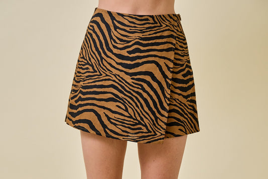 MD TIGER WRAP SKORT