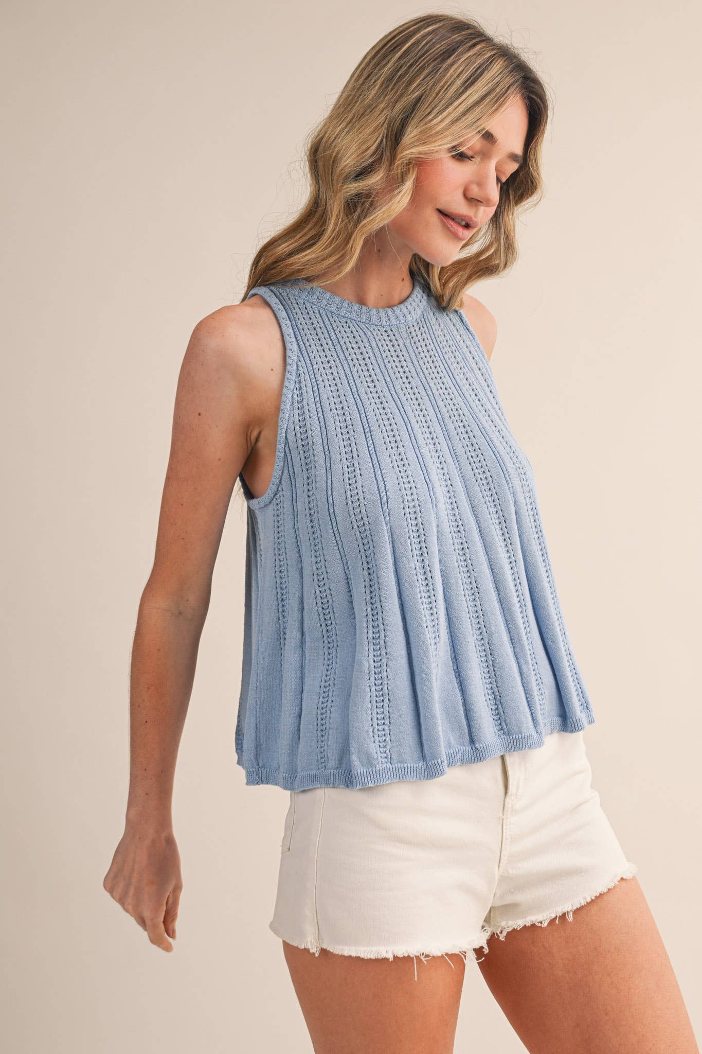 EM BABY BLUES TOP