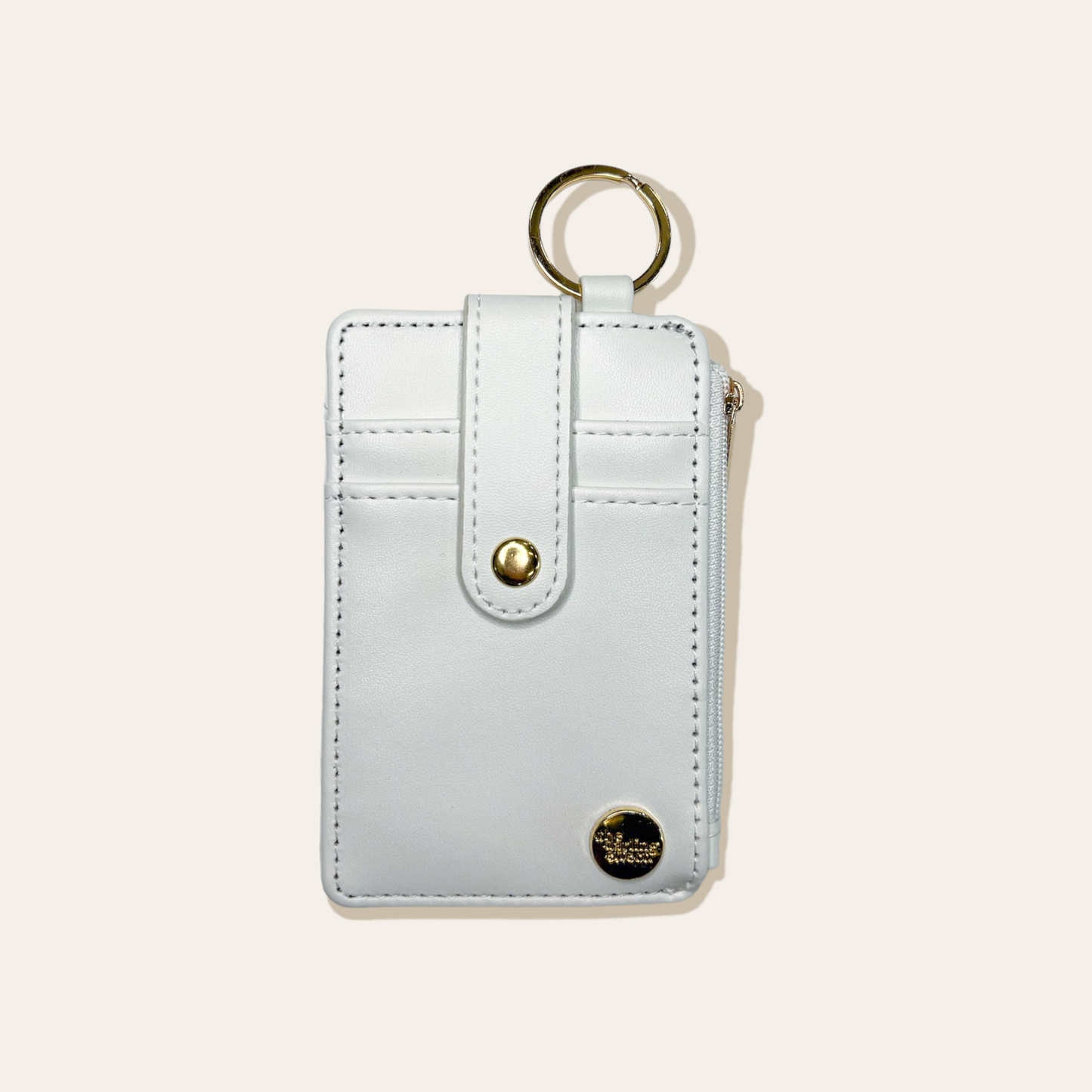 DE Keychain Wallet - White