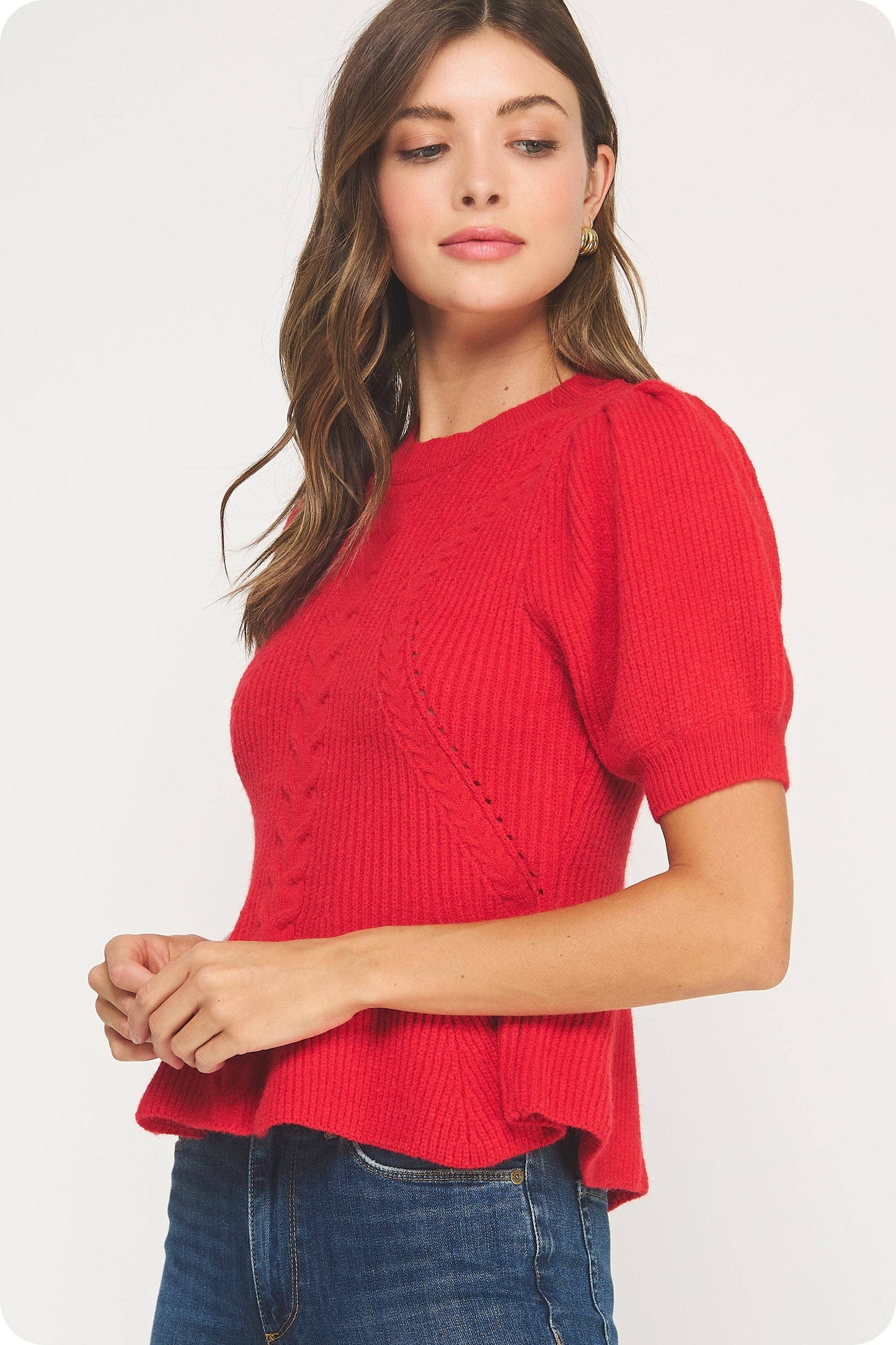 SB RED RACHEL TOP
